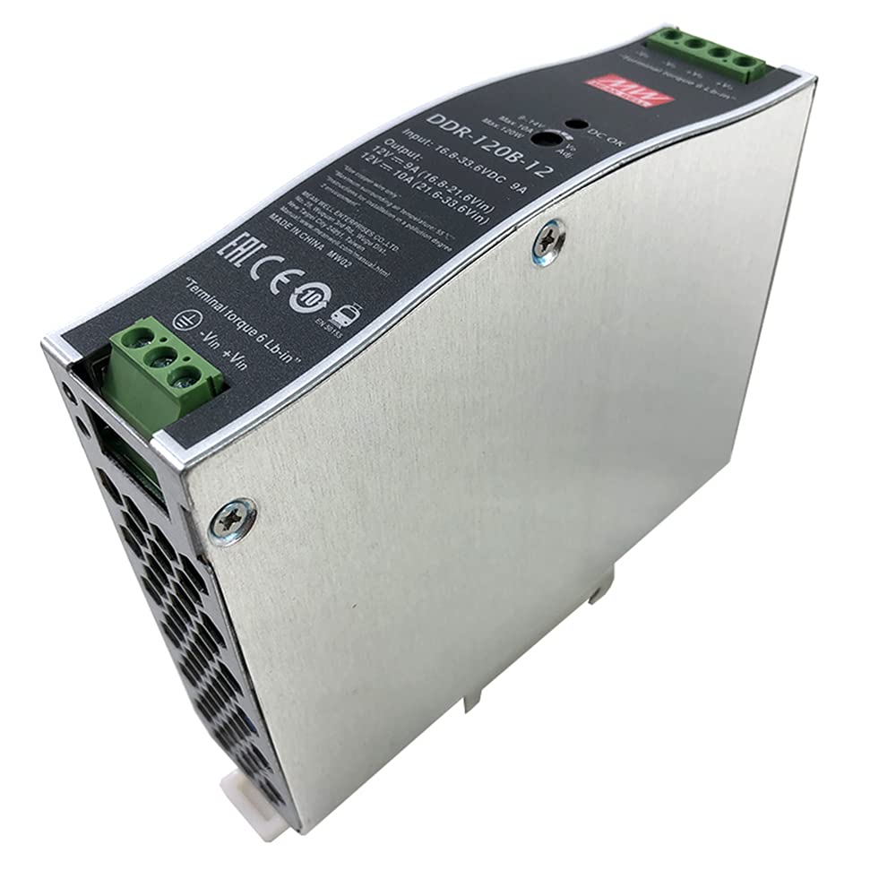 Amazon.com: Original MEAN WELL DDR Series 120W DIN Rail DC-DC